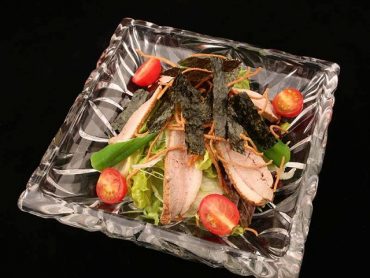 (日本語) 鴨肉有機野菜サラダ